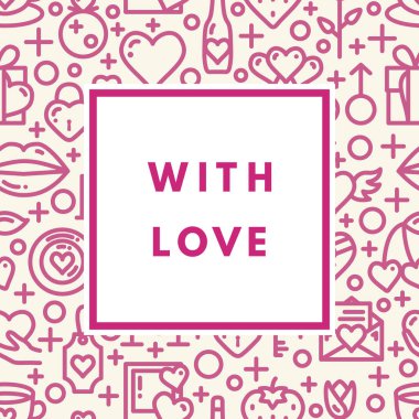 Sevgililer Günü tebrik kartı