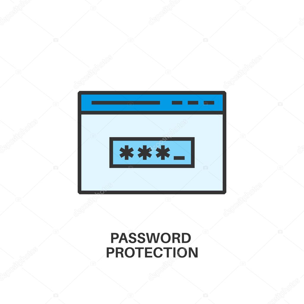 password protection icon