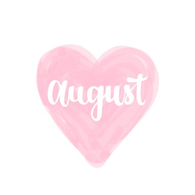 Ağustos yazı arka plan Merhaba