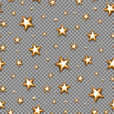 Noel altın yıldız desen