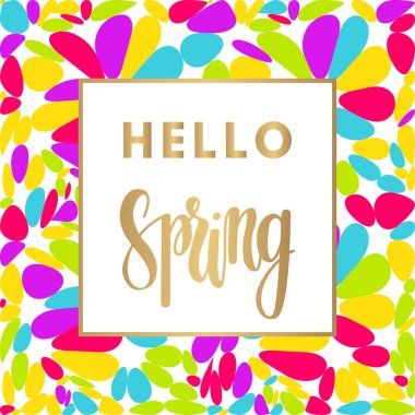 Merhaba bahar satışı büyük başlığı.