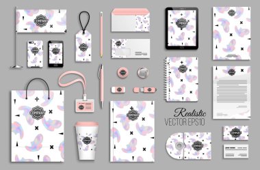 Kurumsal kimlik şablon seti