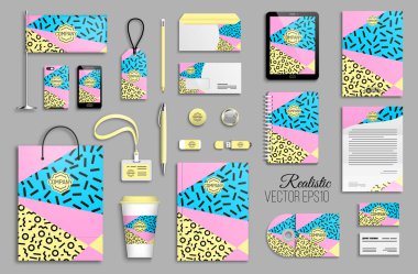 Kurumsal kimlik şablon seti