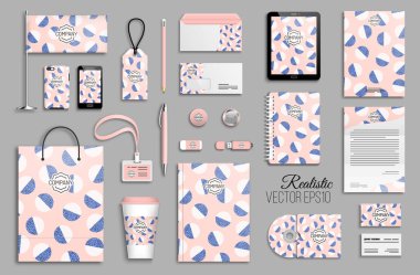 Kurumsal kimlik şablon seti