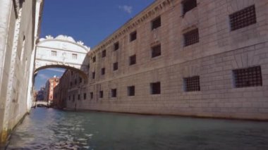 Venedik İtalya 29 Ekim 2016: Venedik 4k. İnsanlar ve Venedik Mimarlık.