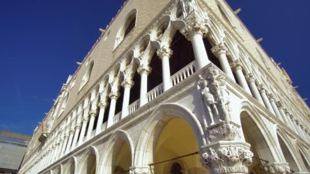 Venecia Italia 29 Oct 2016: Venecia 4K. Plaza de San Marco en Venecia . — Vídeos de Stock