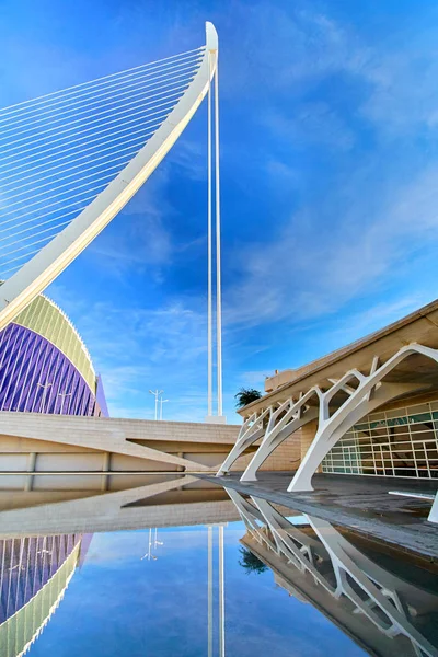 Valencia Espanha Cidade das Artes e Ciências — Fotografia de Stock