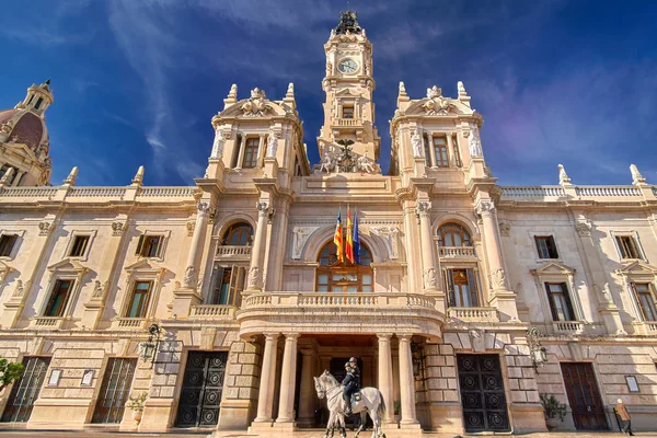 Câmara Municipal de Valência Espanha — Fotografia de Stock