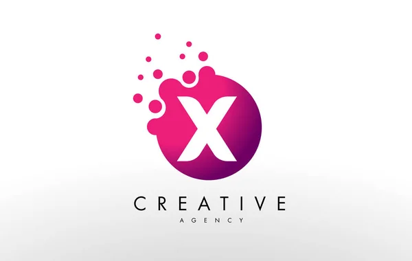 Carta X Logo. X Carta Design Vector —  Vetores de Stock