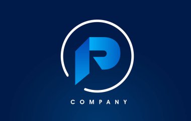 P harfi Logo. P harfi tasarlamak vektör