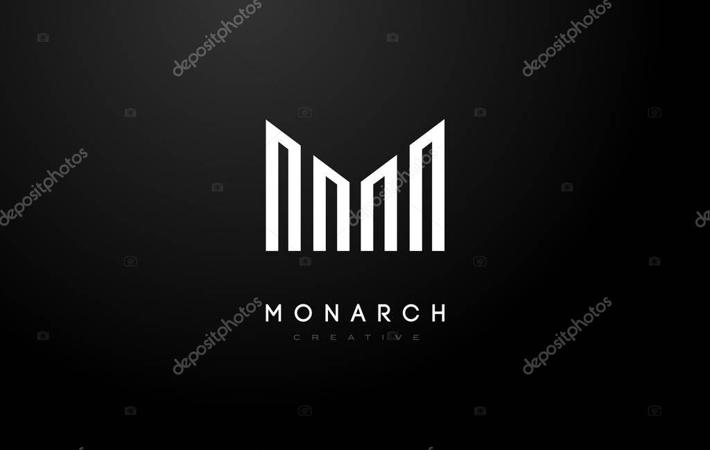 M Logo.M Letter Icon Design Vector Illustration.