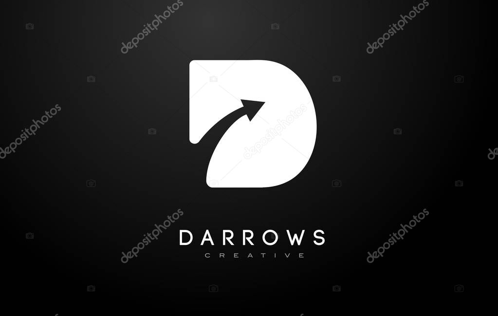 D Logo.D Letter Design Vector Illustration Modern Monogram Icon.