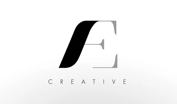 การออกแบบโลโก้ตัวอักษร E Creative AC ตัวอักษรไอคอน — ภาพเวกเตอร์สต็อก