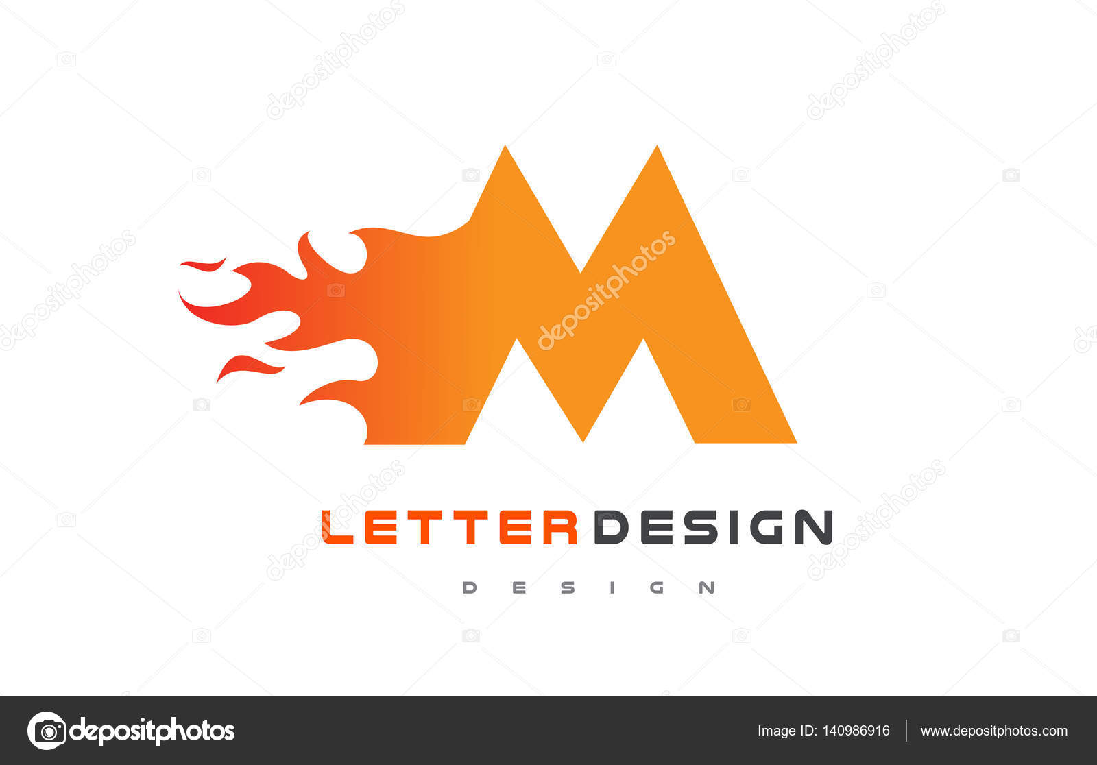 M 文字炎のロゴ デザイン 火のロゴのレタリングのコンセプト ストックベクター C Twindesigner M 文字炎のロゴ デザイン 火のロゴのレタリングのコンセプト ストックベクター C Twindesigner