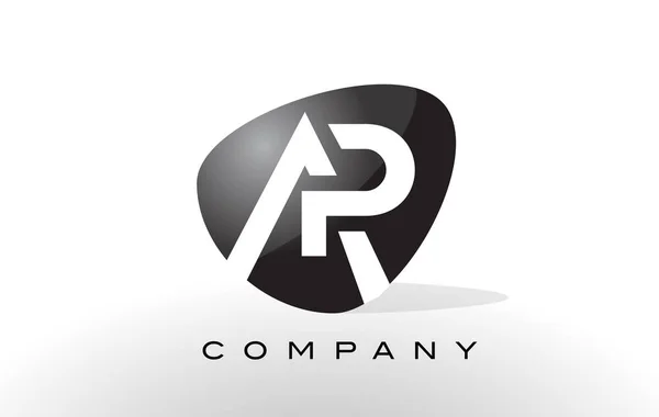 Logo AP. Carta Design Vector . —  Vetores de Stock
