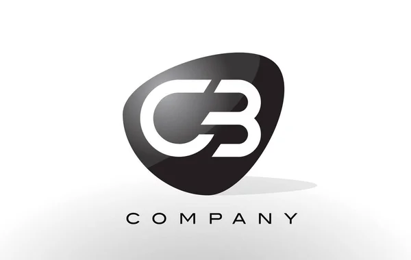 Логотип CB. Вектор дизайну літер . — стоковий вектор