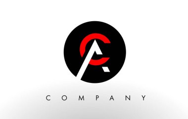 AC Logo.  Letter Design Vector. clipart