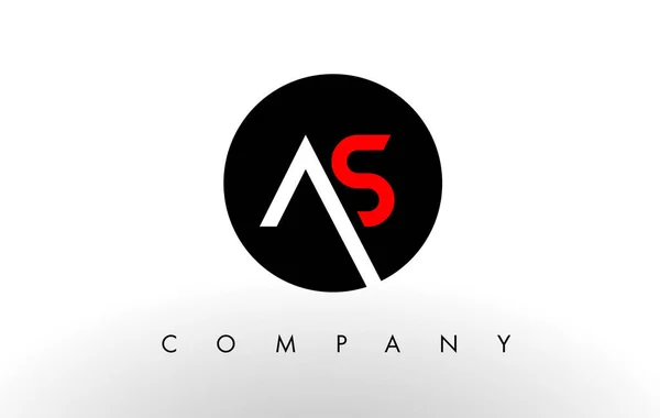 Логотип AS. Вектор дизайну літер . — стоковий вектор