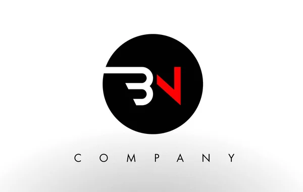 Logo BN. Carta Design Vector . —  Vetores de Stock