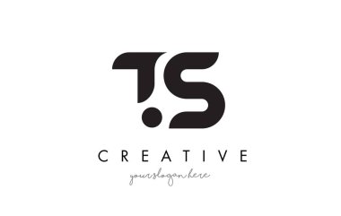 TS mektup Logo tasarımı yaratıcı Modern şık tipografi ile.