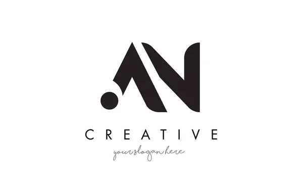Een brief Logo Design met creatieve moderne Trendy typografie. — Stockvector