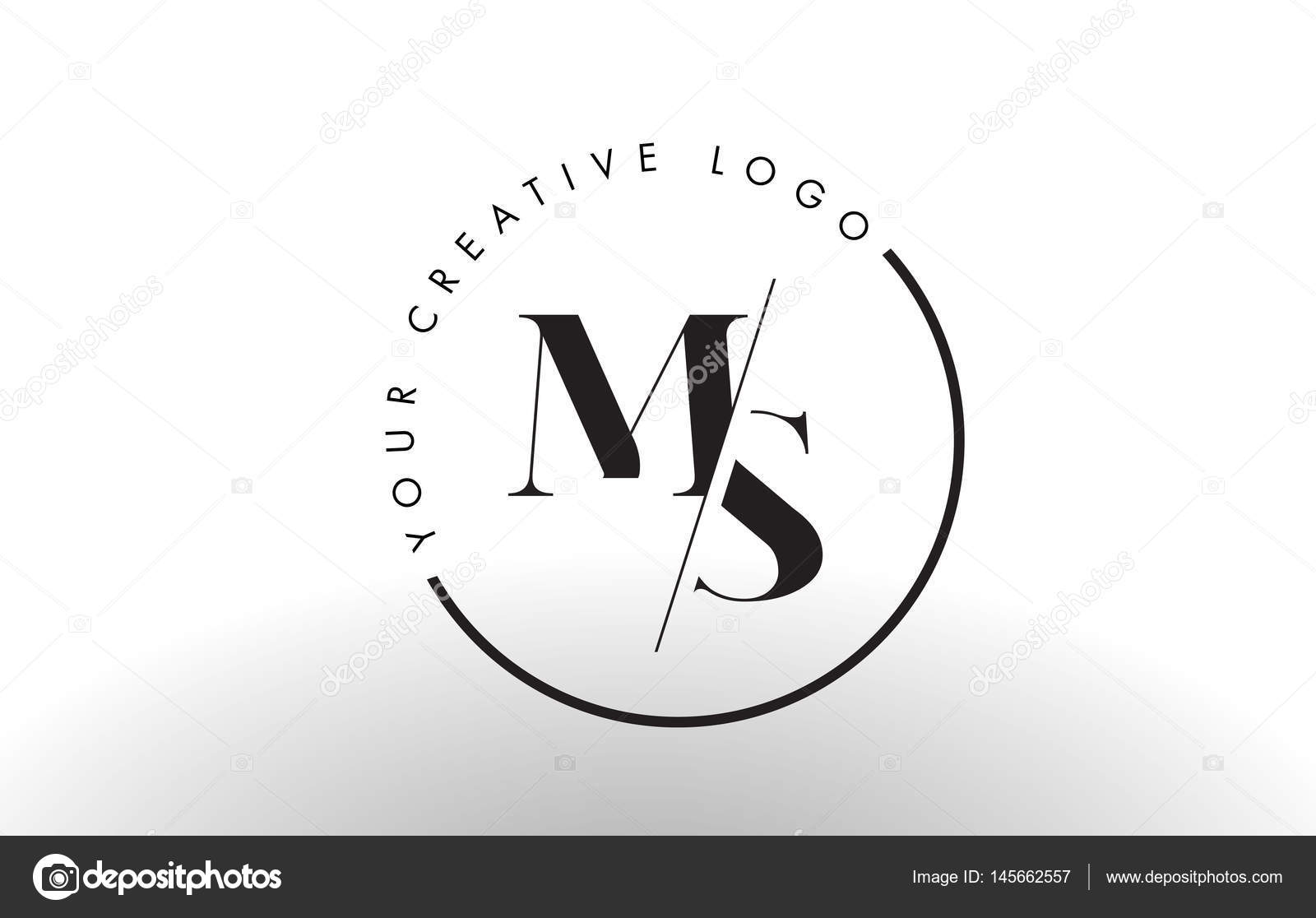 Ms Serif Letter Logo Design With Creative Intersected Cut Stock Vector Image By C Twindesigner Ms Serif Letter Logo Design With Creative Intersected Cut Stock Vector Image By C Twindesigner