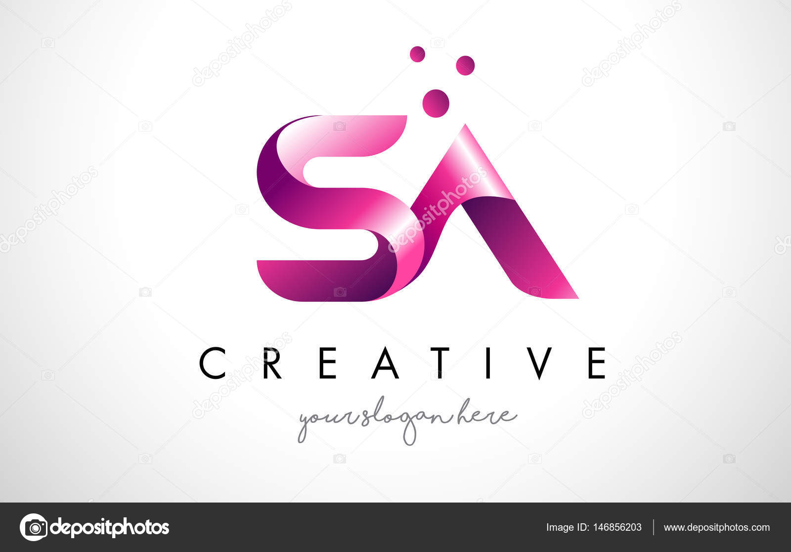 Sa Letter Logo Design With Purple Colors And Dots Stock Vector Image By C Twindesigner Sa Letter Logo Design With Purple Colors And Dots Stock Vector Image By C Twindesigner