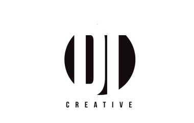 DT D T Beyaz harf Logo tasarım daire arka plan ile.