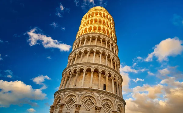 피사 이탈리아, 피사의 기대 타워 — 스톡 사진