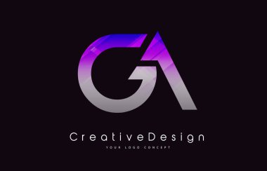 Alphabet Letters Ga Creative Logo Free Vector Eps Cdr Ai Svg Vector Illustration Graphic Art