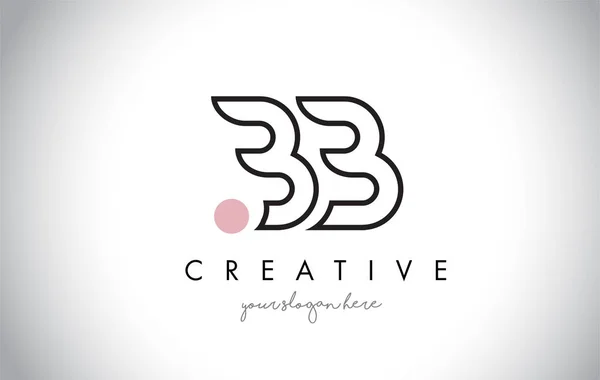 BB brev Logotypdesign med kreativa moderna trendiga typografi. — Stock vektor