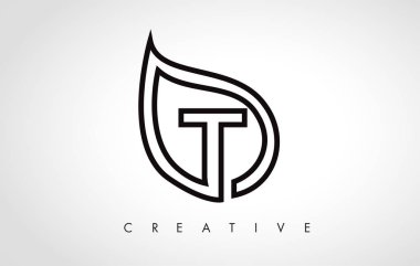 Yaprak Tasarımlı Yaprak Logosu Tasarımı