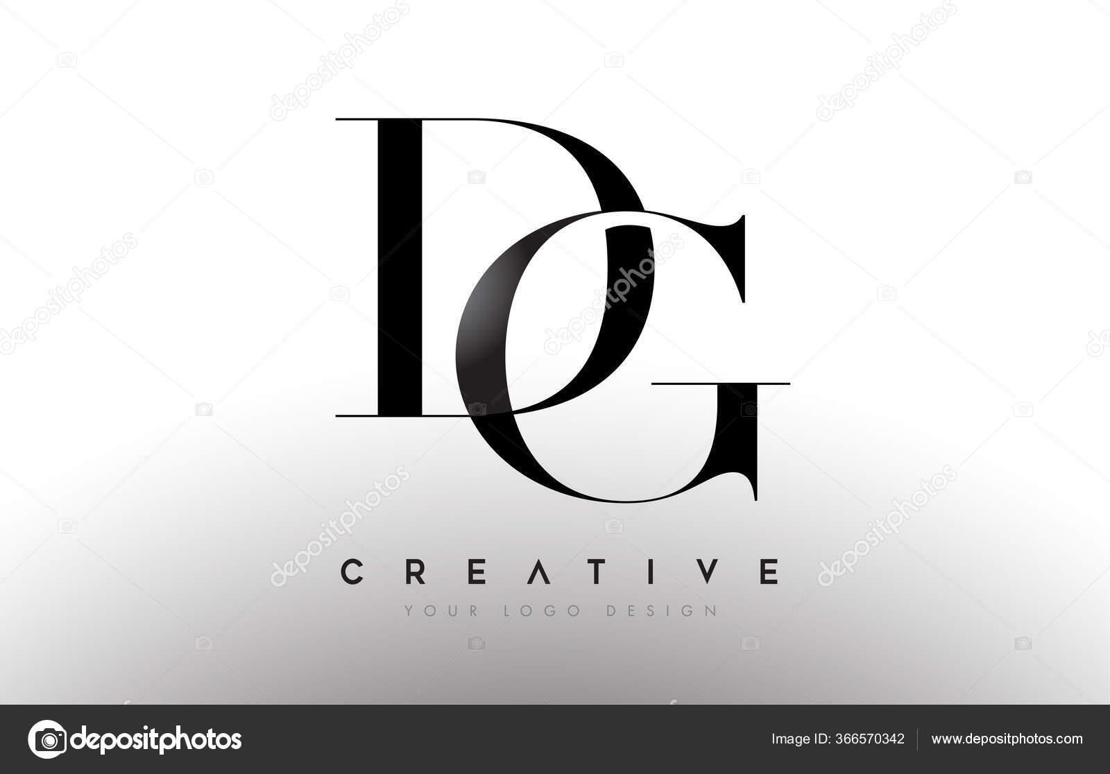 As letter design logo logotype icon concept Vector Image