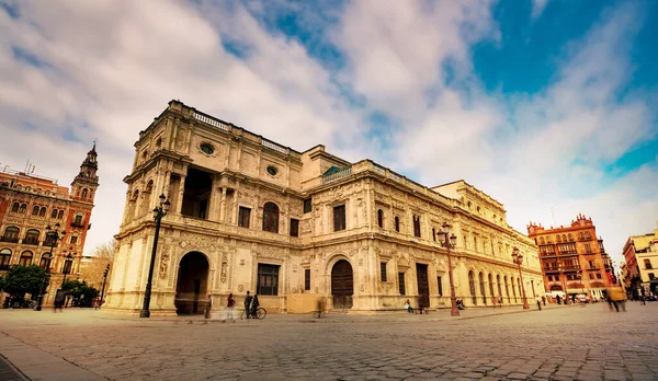 Sevilla Spanien Februar 2020 Das Rathaus Schönen Stadtzentrum Von Sevilla — Stockfoto