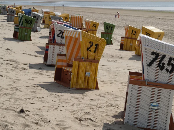 Den ön langeoog — Stockfoto