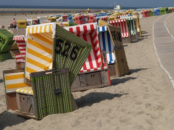 Het eiland langeoog — Stockfoto