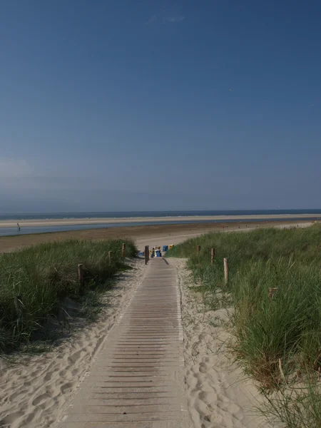 Het eiland langeoog — Stockfoto