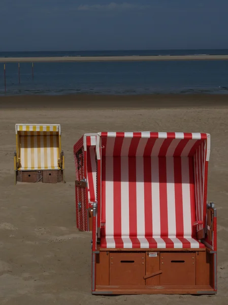 O langeoog de ilha — Fotografia de Stock