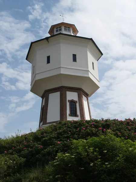 Pláž na ostrově langeoog — Stock fotografie