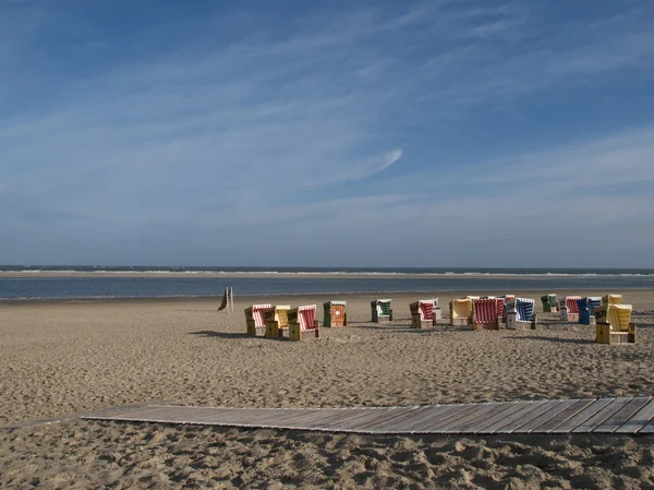 La mer du Nord allemande — Photo