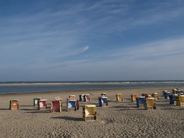 La mer du Nord allemande — Photo