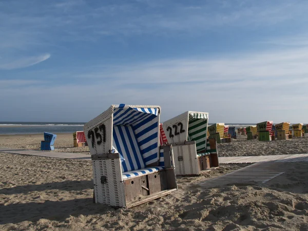 O mar do Norte alemão — Fotografia de Stock