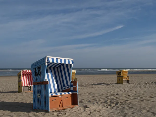 Langeoogin ranta — kuvapankkivalokuva