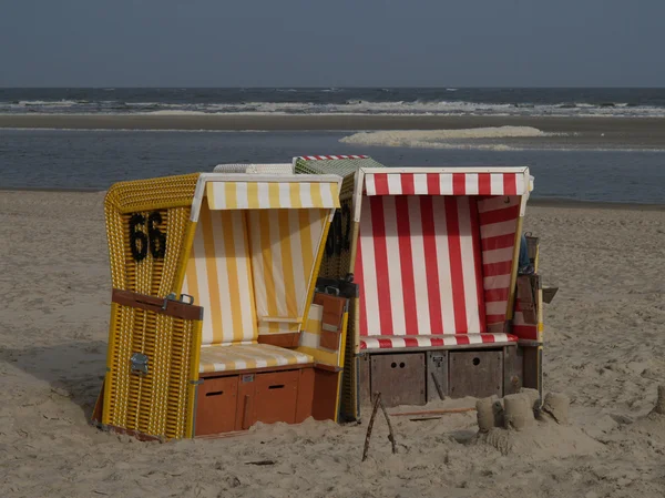 Beach of a german island — Stock Photo, Image