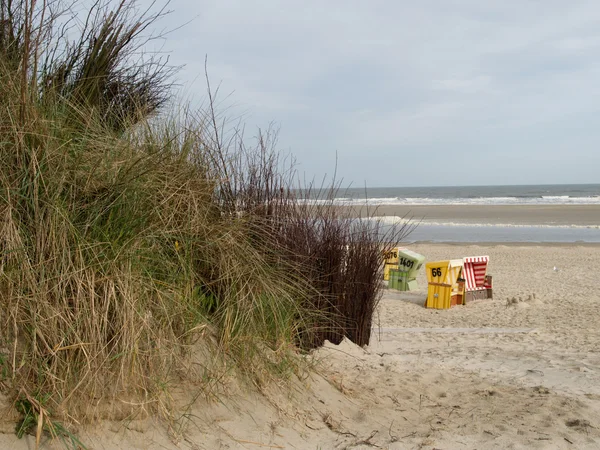 Plage d'une île allemande — Photo