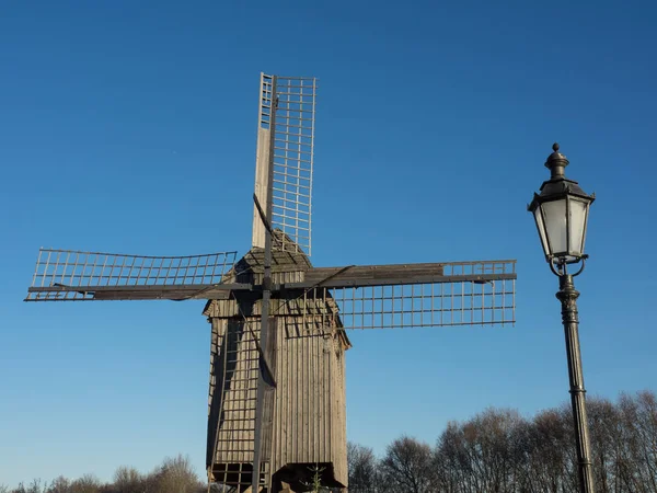 Windmühle in Deutschland — Stockfoto