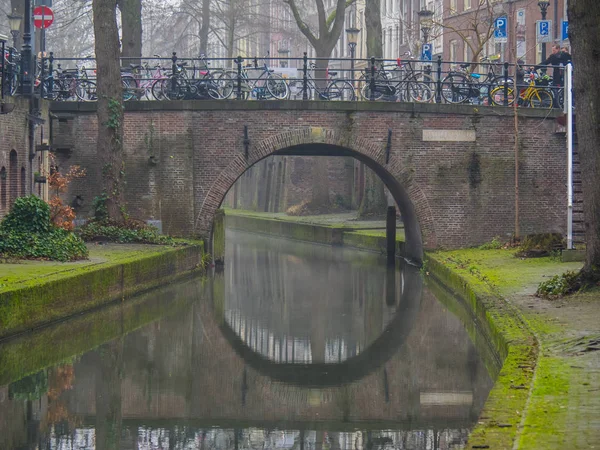 Utrecht v Holandsku — Stock fotografie