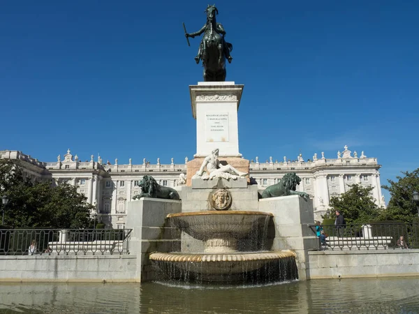 Madrid in Spanje — Stockfoto