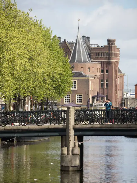 The dutch City amsterdam — Stock Photo, Image