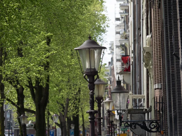 La città olandese amsterdam — Foto Stock